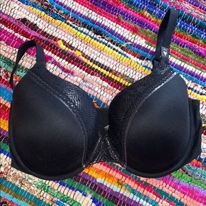 Body by Victoria black push up bra NWT 38DDD